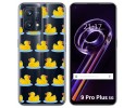 Funda Silicona Transparente para Realme 9 Pro Plus 5G diseño Pato Dibujos