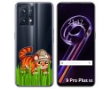 Funda Silicona Transparente para Realme 9 Pro Plus 5G diseño Tigre Dibujos