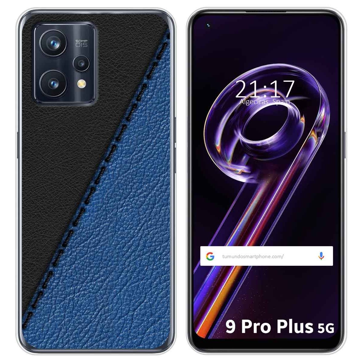Funda Silicona para Realme 9 Pro Plus 5G diseño Cuero 02 Dibujos