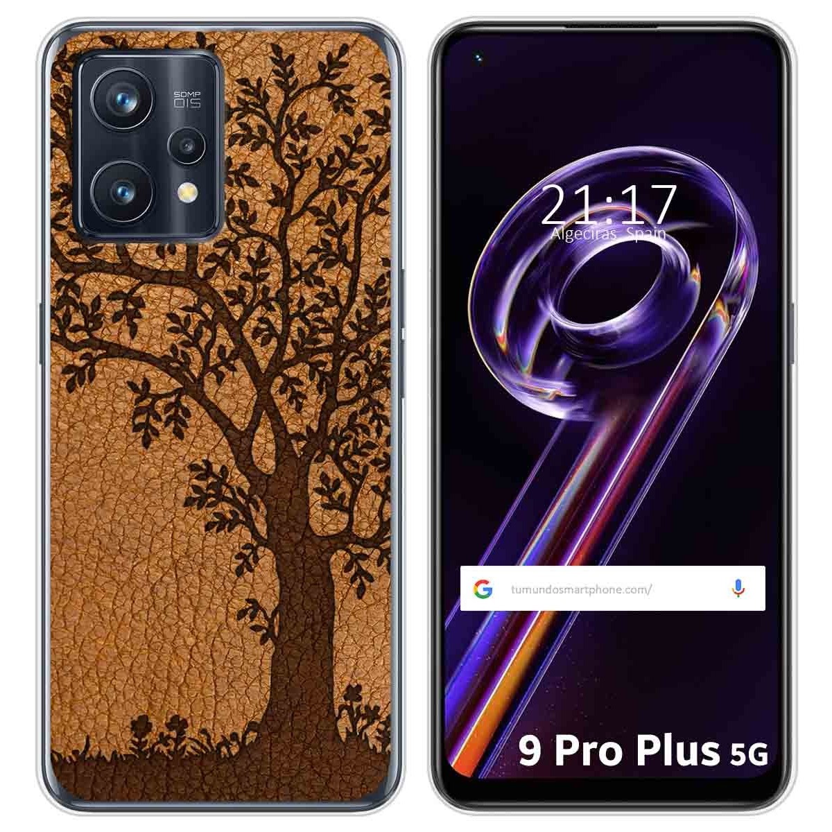 Funda Silicona para Realme 9 Pro Plus 5G diseño Cuero 03 Dibujos