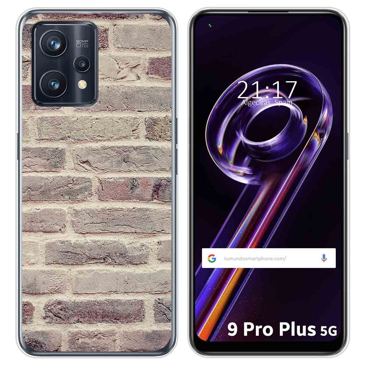 Funda Silicona para Realme 9 Pro Plus 5G diseño Ladrillo 01 Dibujos