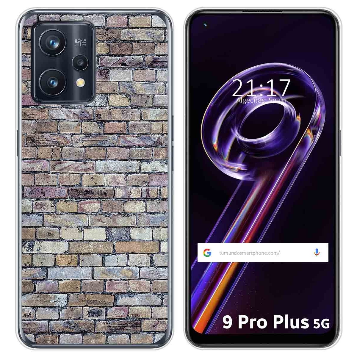 Funda Silicona para Realme 9 Pro Plus 5G diseño Ladrillo 02 Dibujos