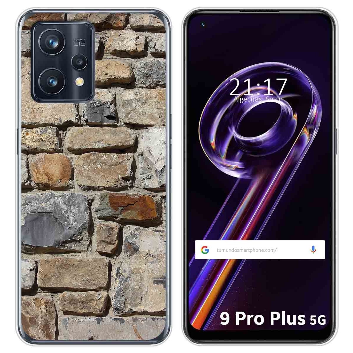 Funda Silicona para Realme 9 Pro Plus 5G diseño Ladrillo 03 Dibujos