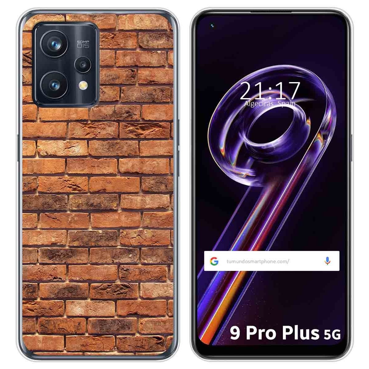 Funda Silicona para Realme 9 Pro Plus 5G diseño Ladrillo 04 Dibujos