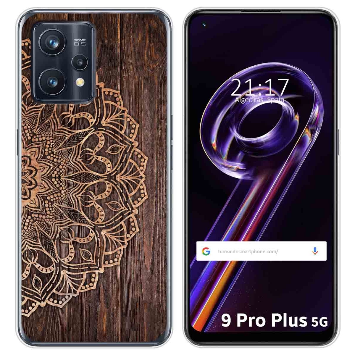 Funda Silicona para Realme 9 Pro Plus 5G diseño Madera 06 Dibujos