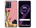 Funda Silicona para Realme 9 Pro Plus 5G diseño Brochas Dibujos
