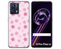 Funda Silicona para Realme 9 Pro Plus 5G diseño Flores Dibujos