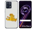 Funda Silicona para Realme 9 Pro Plus 5G diseño Leones Dibujos