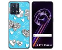 Funda Silicona para Realme 9 Pro Plus 5G diseño Mariposas Dibujos