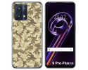 Funda Silicona para Realme 9 Pro Plus 5G diseño Sand Camuflaje Dibujos