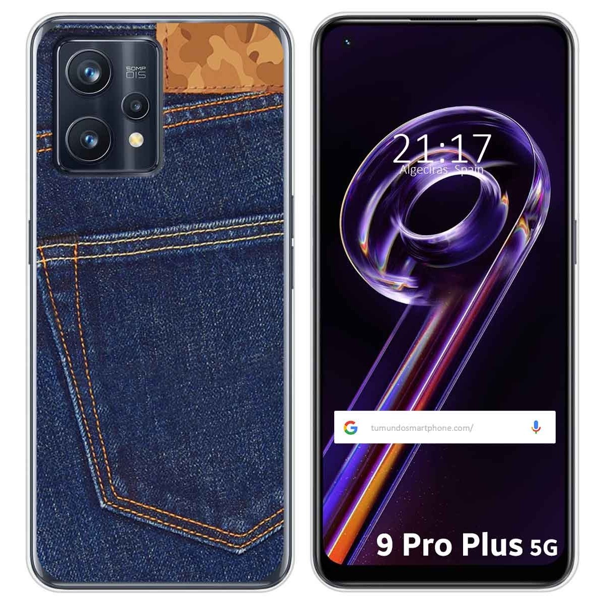 Funda Silicona para Realme 9 Pro Plus 5G diseño Vaquero Dibujos