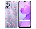 Funda Silicona Transparente para Realme C31 diseño Flamenco Dibujos