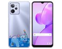 Funda Silicona Transparente para Realme C31 diseño Hipo Dibujos