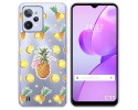 Funda Silicona Transparente para Realme C31 diseño Piña Dibujos