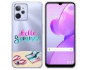 Funda Silicona Transparente para Realme C31 diseño Summer Dibujos