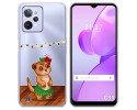 Funda Silicona Transparente para Realme C31 diseño Suricata Dibujos