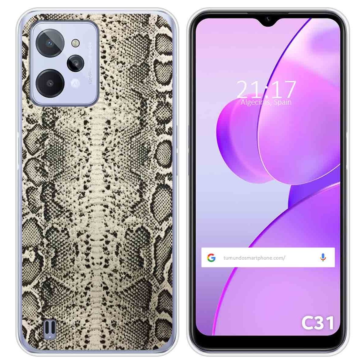 Funda Silicona para Realme C31 diseño Animal 01 Dibujos