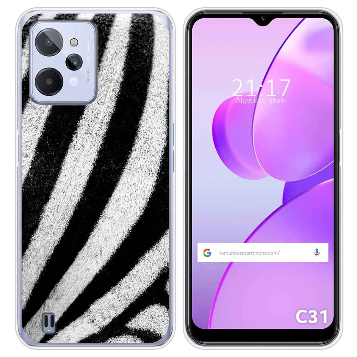 Funda Silicona para Realme C31 diseño Animal 02 Dibujos