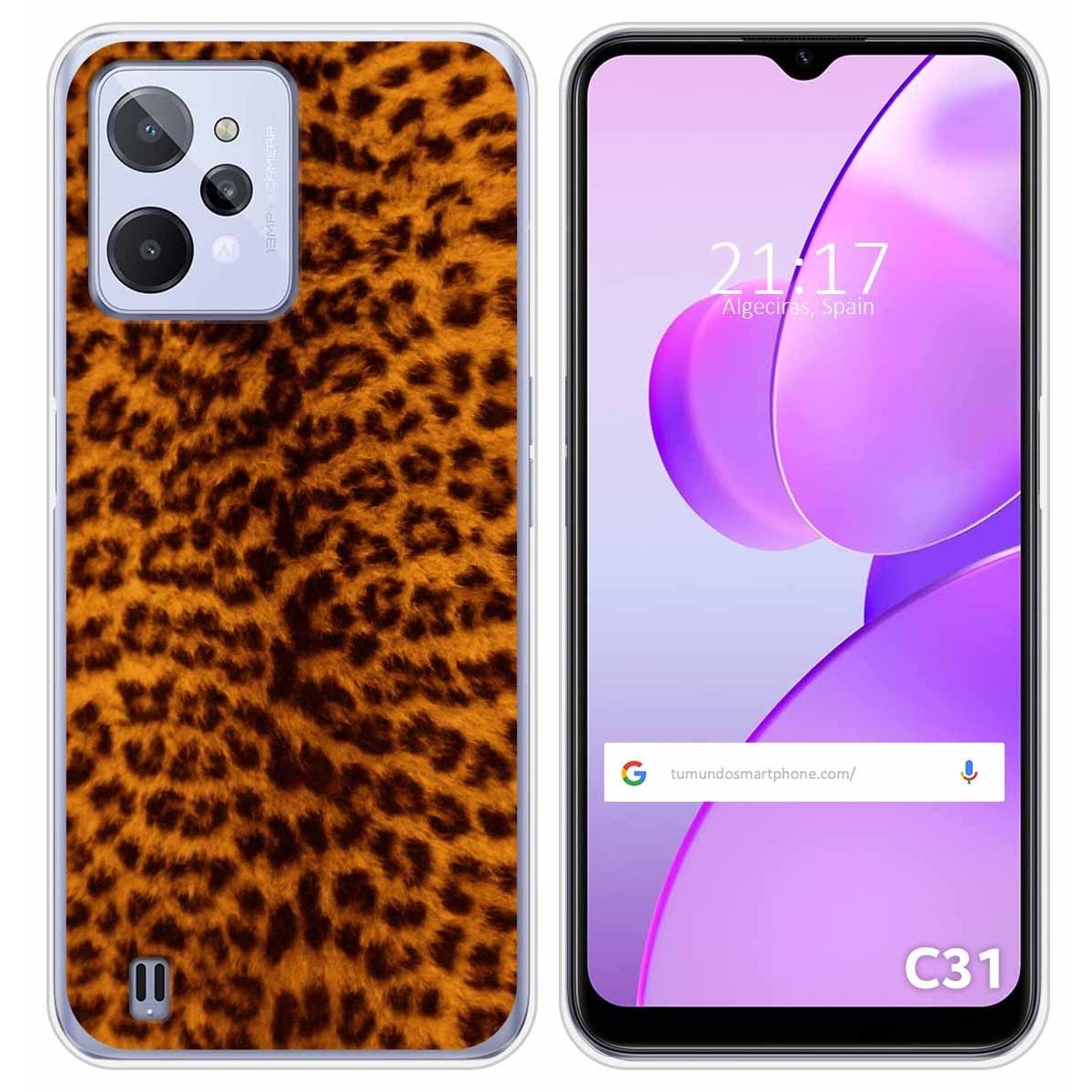 Funda Silicona para Realme C31 diseño Animal 03 Dibujos