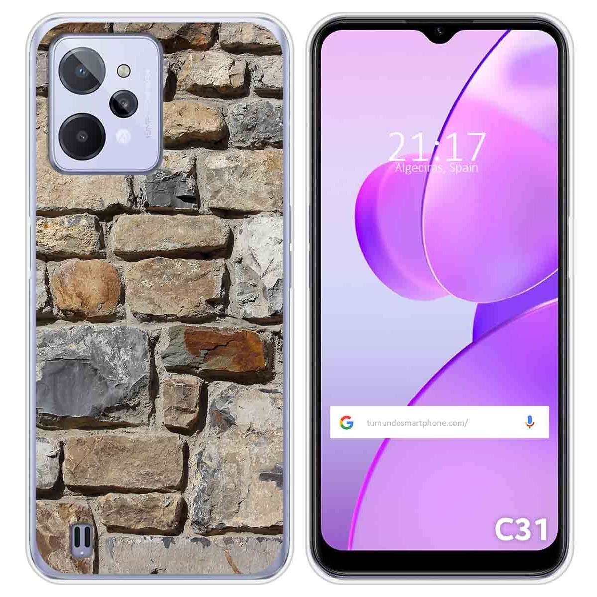 Funda Silicona para Realme C31 diseño Ladrillo 03 Dibujos