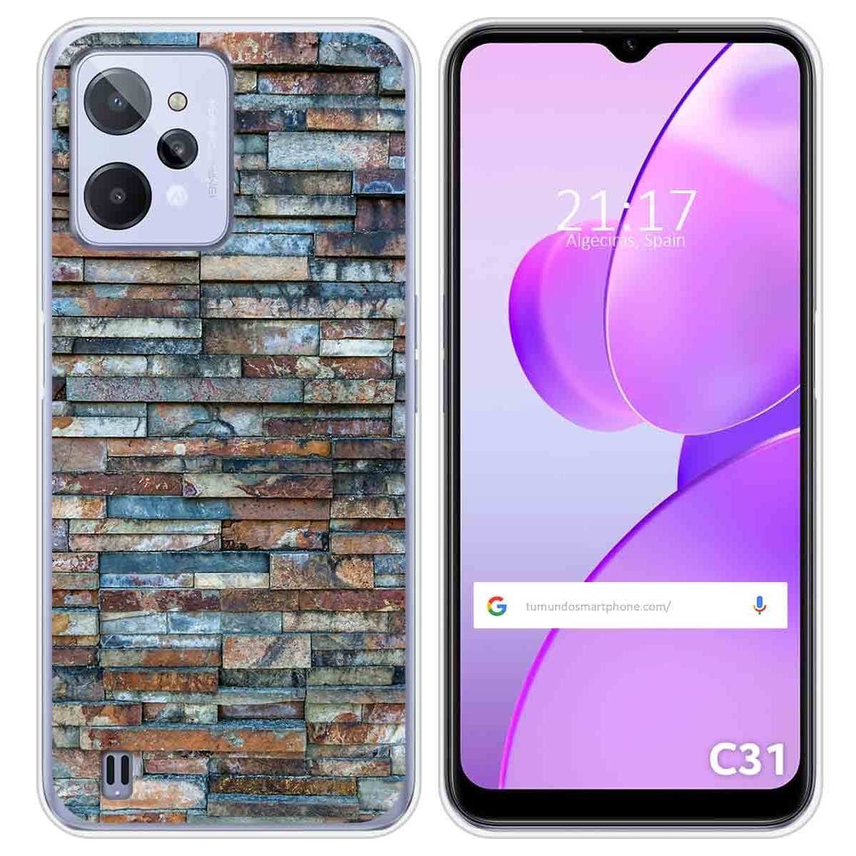 Funda Silicona para Realme C31 diseño Ladrillo 05 Dibujos