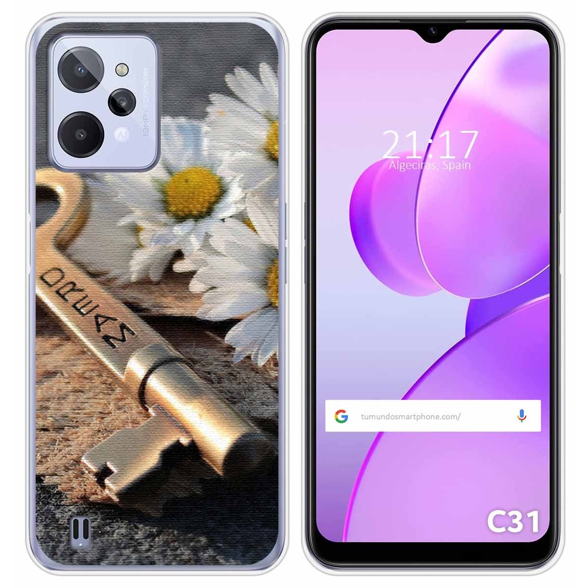 Funda Silicona para Realme C31 diseño Dream Dibujos