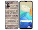 Funda Silicona para Vivo Y55 5G diseño Ladrillo 01 Dibujos