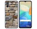Funda Silicona para Vivo Y55 5G diseño Ladrillo 03 Dibujos