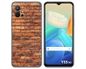Funda Silicona para Vivo Y55 5G diseño Ladrillo 04 Dibujos