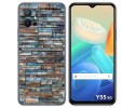 Funda Silicona para Vivo Y55 5G diseño Ladrillo 05 Dibujos