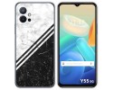 Funda Silicona para Vivo Y55 5G diseño Mármol 01 Dibujos