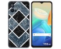 Funda Silicona para Vivo Y55 5G diseño Mármol 06 Dibujos