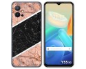 Funda Silicona para Vivo Y55 5G diseño Mármol 07 Dibujos