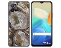 Funda Silicona para Vivo Y55 5G diseño Mármol 14 Dibujos