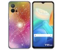 Funda Silicona para Vivo Y55 5G diseño Abstracto Dibujos