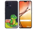 Funda Silicona Transparente para Vivo V23 5G diseño Coco Dibujos