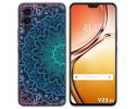 Funda Silicona Transparente para Vivo V23 5G diseño Mandala Dibujos