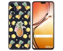 Funda Silicona Transparente para Vivo V23 5G diseño Piña Dibujos