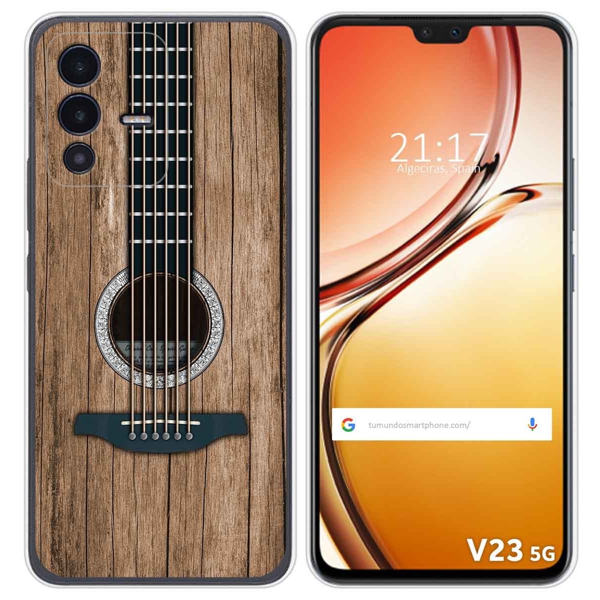 Funda Silicona para Vivo V23 5G diseño Madera 11 Dibujos