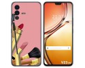 Funda Silicona para Vivo V23 5G diseño Brochas Dibujos