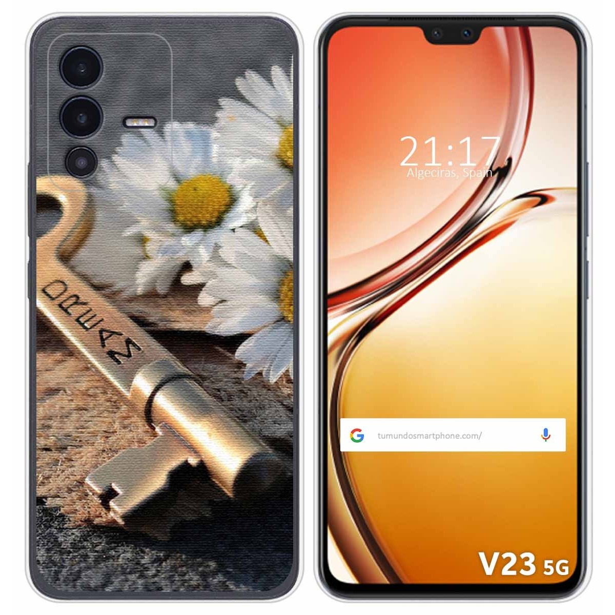 Funda Silicona para Vivo V23 5G diseño Dream Dibujos