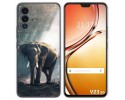Funda Silicona para Vivo V23 5G diseño Elefante Dibujos