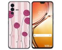 Funda Silicona para Vivo V23 5G diseño Flores Vintage Dibujos