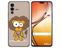 Funda Silicona para Vivo V23 5G diseño Leon Dibujos