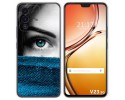 Funda Silicona para Vivo V23 5G diseño Ojo Dibujos