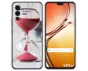 Funda Silicona para Vivo V23 5G diseño Reloj Dibujos