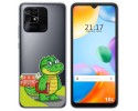 Funda Silicona Transparente para Xiaomi Redmi 10C diseño Coco Dibujos