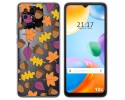 Funda Silicona Transparente para Xiaomi Redmi 10C diseño Otoño Dibujos