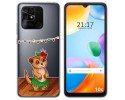Funda Silicona Transparente para Xiaomi Redmi 10C diseño Suricata Dibujos