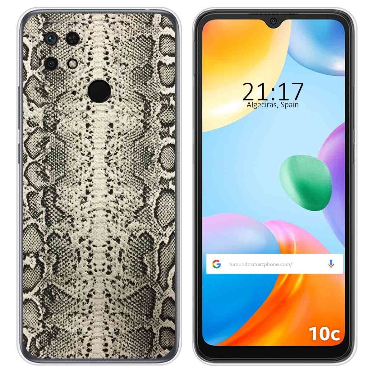 Funda Silicona para Xiaomi Redmi 10C diseño Animal 01 Dibujos